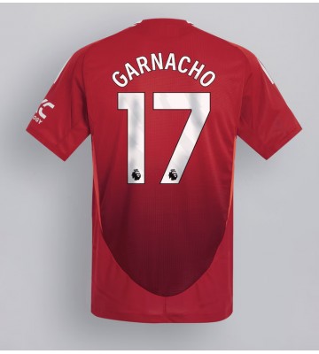 Manchester United Alejandro Garnacho #17 Primera Equipación 2024-25 Manga Corta